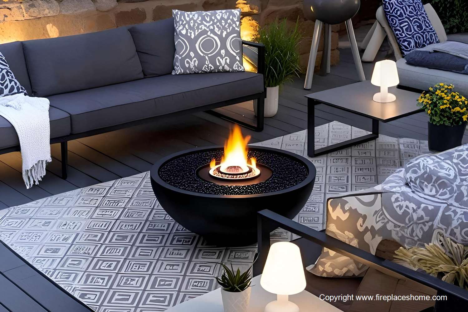 Slide fireplace bowl series show 2 1