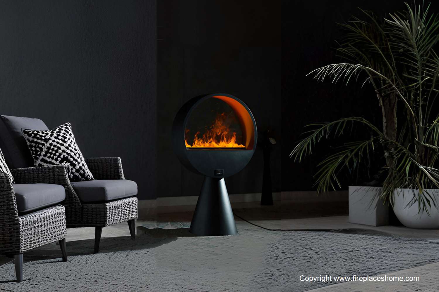 Slide fireplace stand series show 1 1